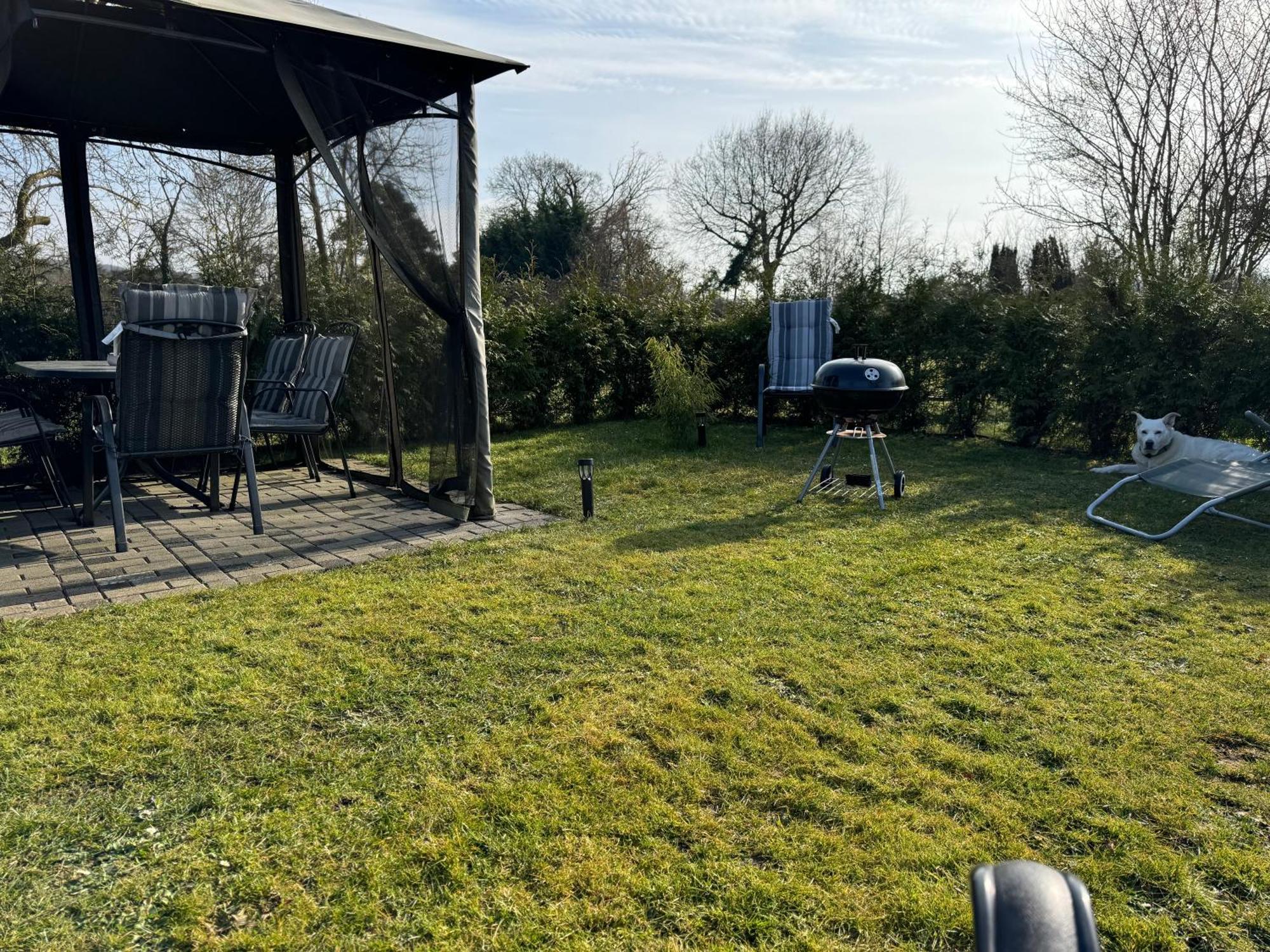 Ferienwohnung Am See Dillich - Ruhige Lage - Eigener Garten - Direkt Neben Einem Natursee Borken  Exteriör bild